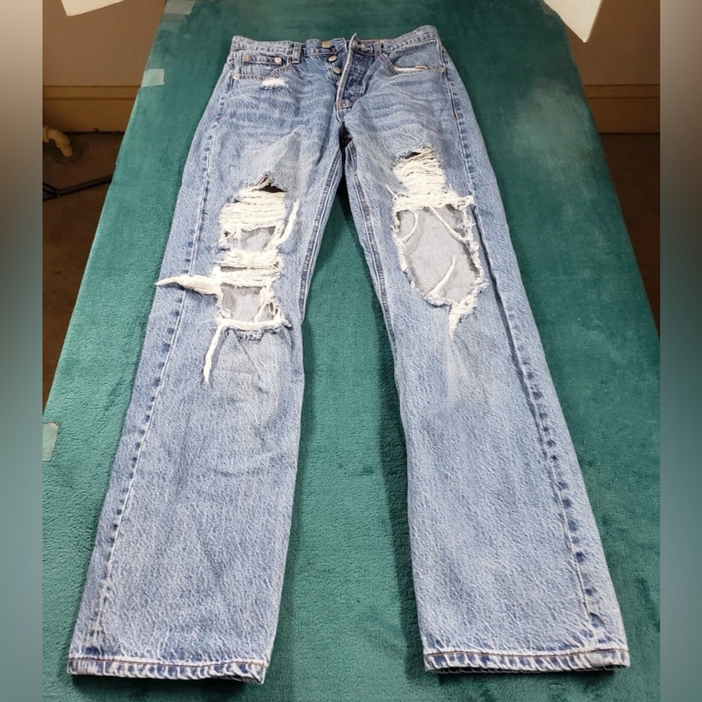 Aeropostale Light Blue 90s baggy Jeans